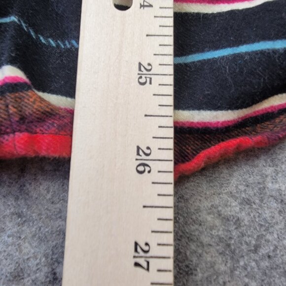 BDG Striped Button Down Shirt Womens Small Multicolor Cotton Southwest - Picture 11 of 11